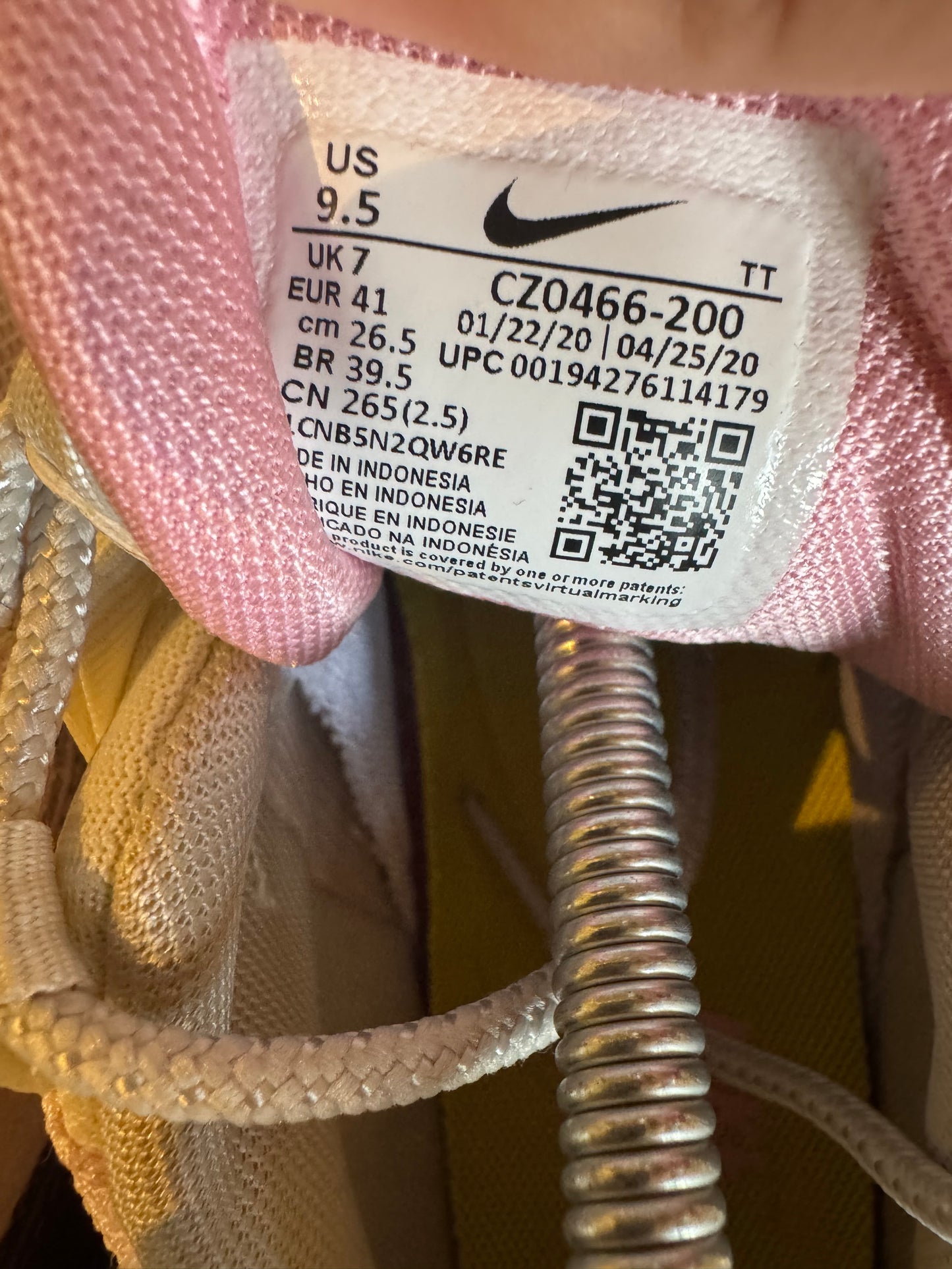 Nike air max 95 ‘Cuban Link’