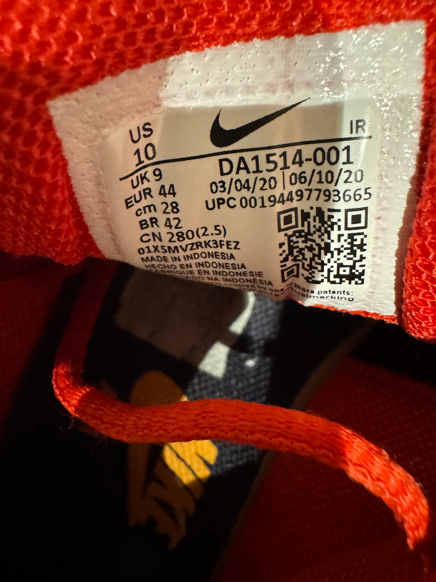 Nike air max plus tn ‘Volcano’